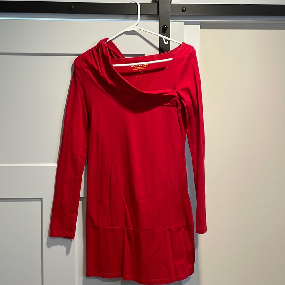 Long sleeve light weight cotton Lole dress